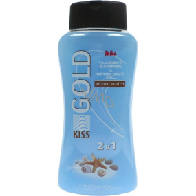 Mika Kiss Gold 2v1 posilující šampon na vlasy a sprchový gel 500 ml