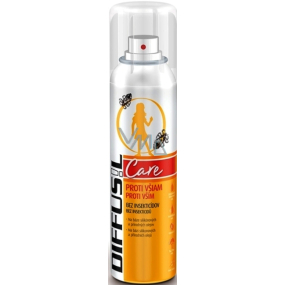 Diffusil Care k očistění vlasů a pokožky hlavy od vší sprej 150 ml