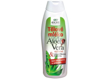 Bione Cosmetics Aloe Vera s lískooříškovou bílkovinou tělové mléko pro všechny typy pokožky 500 ml