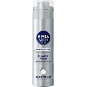 Nivea Men Silver Protect pěna na holení 200 ml