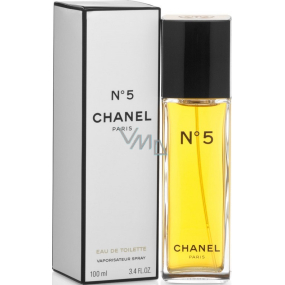 Chanel No.5 toaletní voda pro ženy 100 ml s rozprašovačem