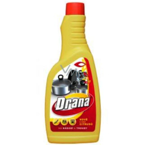 Drana Na nádobí a trouby s vůní citrusů 500 ml