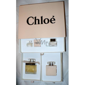 Chloé Chloé parfémovaná voda pro ženy 75 ml + tělové mléko 100 ml + parfémovaná voda 5 ml, dárková sada