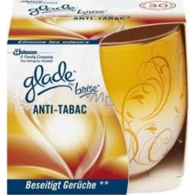 Glade by Brise Anti Tabac vonná svíčka ve skle, doba hoření až 30 hodin 120 g