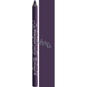 Dermacol Waterproof Eyeliner tužka na oči voděodolná 04 fialová 1,4 g