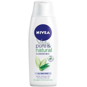 Nivea Visage Pure & Natural čisticí pleťové mléko 200 ml