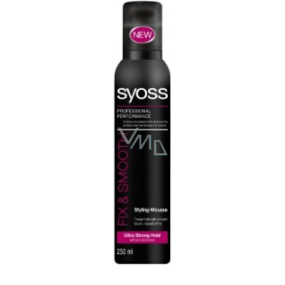 Syoss Fix & Smooth silná fixace a uhlazení pěnové tužidlo 250 ml