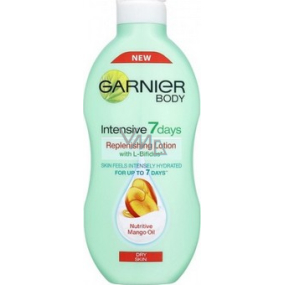 Garnier Intensive 7 days zjemňující tělové mléko s mangovým olejem 250 ml