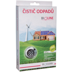 Bioline Čistič odpadů ekologické bakterie a enzymy, které rozkládají organický odpad 100 g