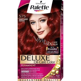 Schwarzkopf Palette Deluxe barva na vlasy 575 Ohnivě červená 115 ml