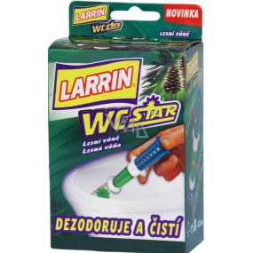 Larrin Wc Star vůně Les gel do mísy 7 s gelovou náplní 42 ml