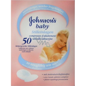 Johnsons Baby Prsní vložky 50 kusů