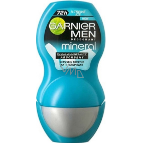 Garnier Men Mineral X-Treme Ice kuličkový antiperspirant deodorant roll-on pro muže 50 ml