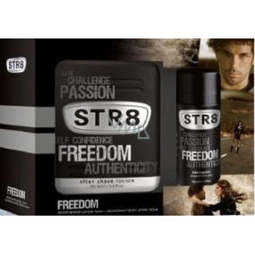 Str8 Freedom voda po holení 100 ml + deodorant sprej 150 ml, kosmetická sada