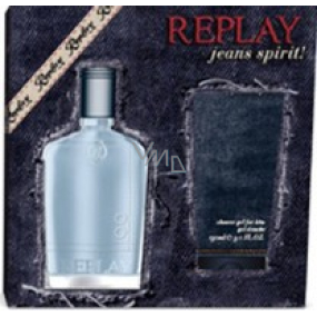 Replay Jeans Spirit! Man toaletní voda 30 ml + sprchový gel 50 ml, dárková sada