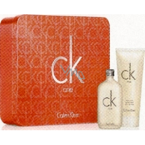 Calvin Klein One toaletní voda 50 ml + sprchový gel 100 ml, unisex dárková sada