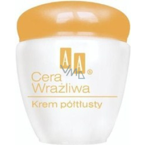 AA Sensitive Skin Polomastný krém suchá a normální pleť 50 ml