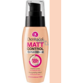 Dermacol Matt Control 18h make-up 1 Pale 30 ml