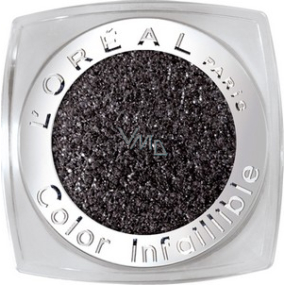 Loreal Paris Color Infaillible oční stíny 014 Eternal Black 3,5 g
