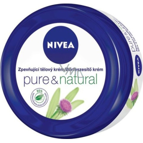 Nivea Pure & Natural Zpevňující tělový krém 300 ml