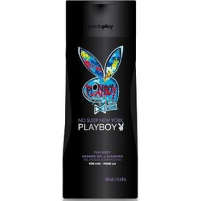 Playboy No Sleep New York 2v1 sprchový gel a šampon pro muže 250 ml