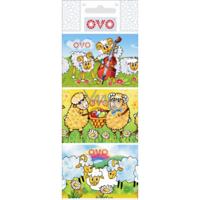 Ovo Fólie na vejce Beránci 1 balení = 9 obrázků (smršťovací košilky)