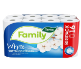 Tento Cotton Whiteness toaletní papír bílý 131 útržků 2 vrstvý 16 kusů