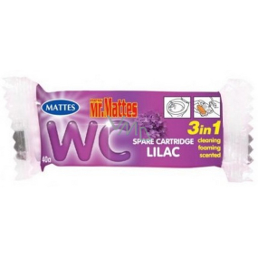 Mr. Mattes 3v1 Lilac Wc závěs náhradní náplň 40 g