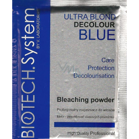 Biotech System Ultra Blond Decolour Blue melírovací prášek 40 g