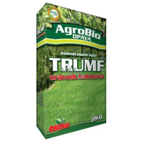 AgroBio Trumf Trávník bakteria přírodní granulované organické hnojivo 2 kg