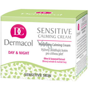 Dermacol Sensitive Calming Cream výživný zklidňující pleťový krém 50 ml