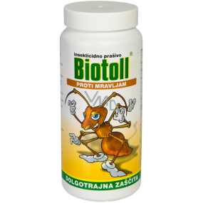 Biotoll Insekticidní prášek proti mravencům s dlouhodobým účinkem 100 g