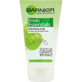 Garnier Skin Naturals Fresh Essentials osvěžující peelingový krém normalní a smíšená pleť 150 ml
