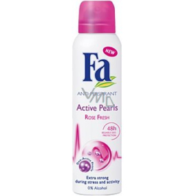 Fa Active Pearls Rose Fresh deodorant sprej pro ženy 150 ml