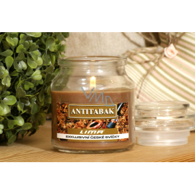Lima Aroma Dreams Antitabac aromatická svíčka sklenička s víčkem 120 g