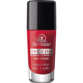 Dermacol One Coat Extreme Coverage Nail Polish lak na nehty 115 10 ml