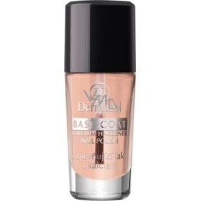 Dermacol Base Coat Calcium Hardener Nail Polish zpevňující lak s kalciem 10 ml