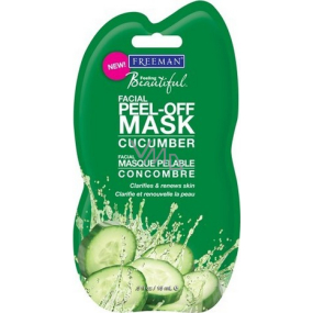 Freeman Feeling Beautiful Okurka slupovací pleťová maska 15 ml