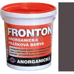 Fronton Anorganická prášková barva Šedá pro venkovní a vnitřní použití 800 g