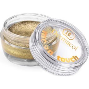 Dermacol Moon Touch Mousse oční stíny pěnové s měsíčním třpytem 10 4,9 g