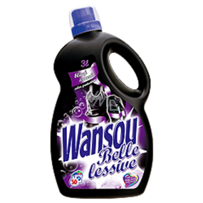 Wansou Belle Lessive Black & Dark tekutý prací prostředek 3 l