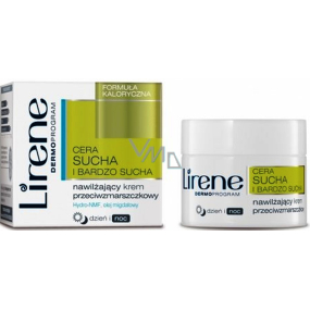 Lirene Dry And Very Dry Skin hydratační krém proti vráskám 50 ml
