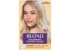 Joanna Blond Melír A Balayage melír na vlasy 6 tónů