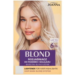 Joanna Blond Melír A Balayage melír na vlasy 6 tónů
