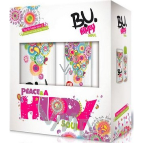 B.U. Hippy Soul toaletní voda 50 ml + deodorant sprej 150 ml, pro ženy dárková sada
