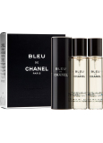 Chanel Bleu de Chanel toaletní voda komplet pro muže 3 x 20 ml