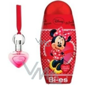 Disney Minnie Mouse 2v1 sprchový gel a šampon 250 ml + parfém 15 ml, kosmetická sada
