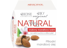 Bione Cosmetics Mandle original natural výživný mandlový krém velmi suchá a citlivá pleť 51 ml