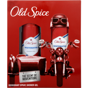 Old Spice White Water deodorant sprej 150 ml + sprchový gel 250 ml, kosmetická sada