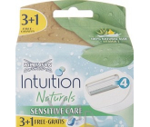 Wilkinson Lady Intuition Naturals Sensitive Care náhradní hlavice 4 kusy